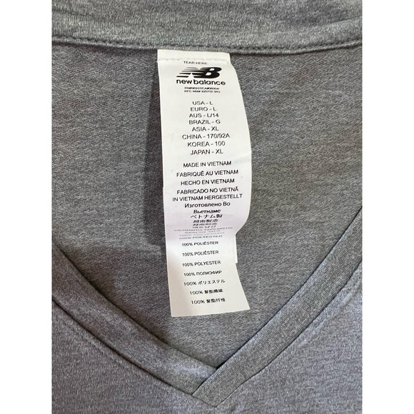 WOMEN'S New Balance Sport Heather Tee GRAY NWT SIZE L - Picture 6 of 9